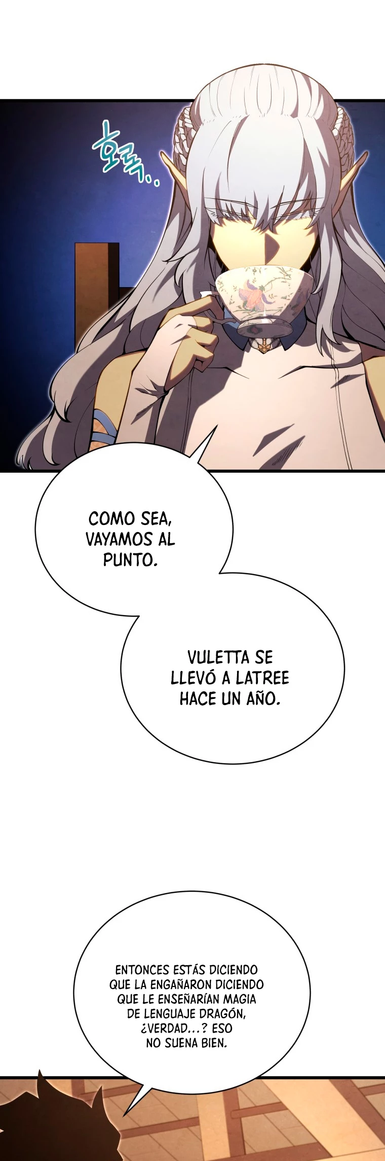 El hijo menor del maestro de la espada capítulo 50, página 35