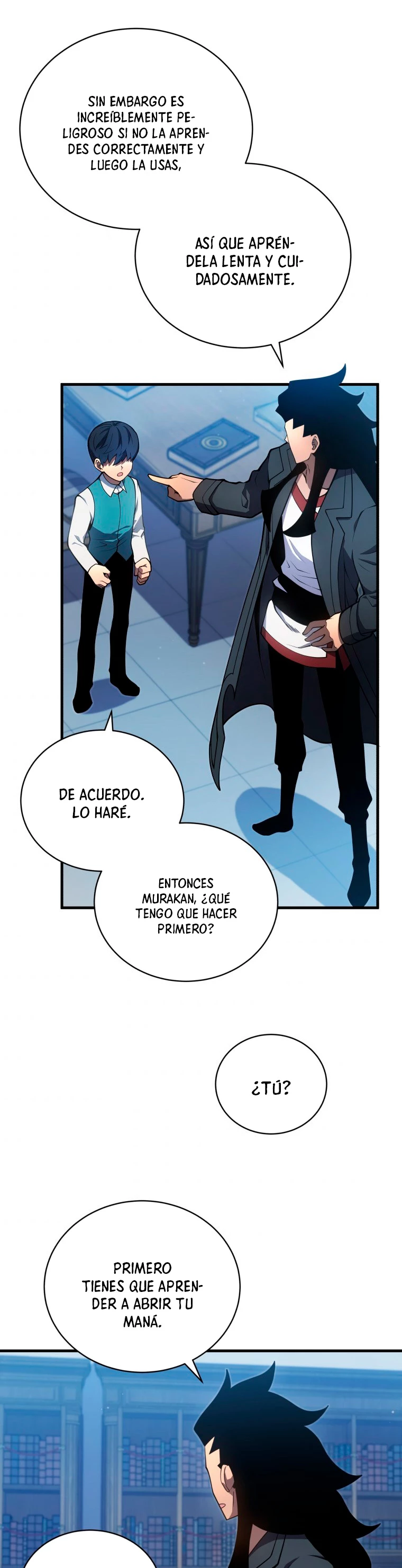 El hijo menor del maestro de la espada capítulo 6, página 28