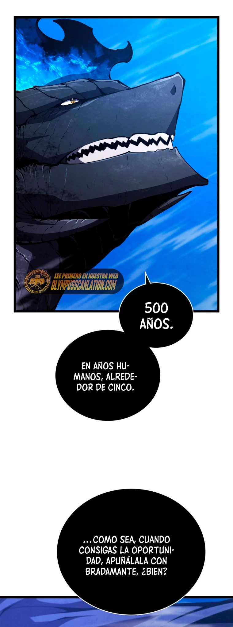 El hijo menor del maestro de la espada capítulo 48, página 57