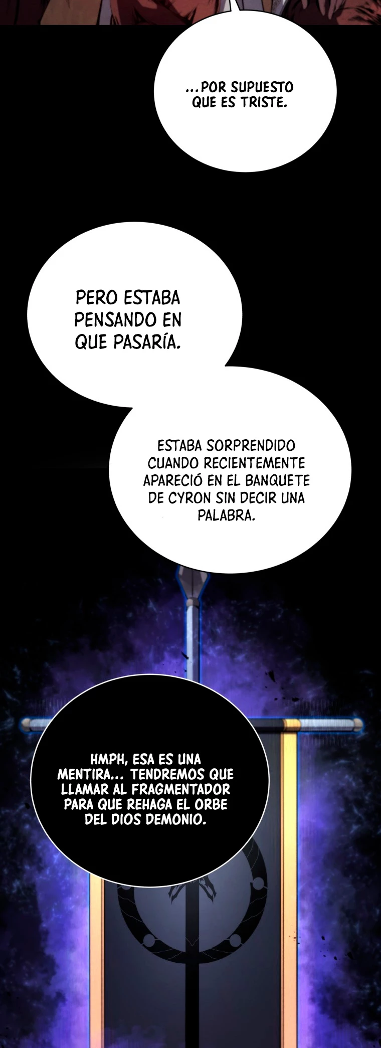 El hijo menor del maestro de la espada capítulo 57, página 58