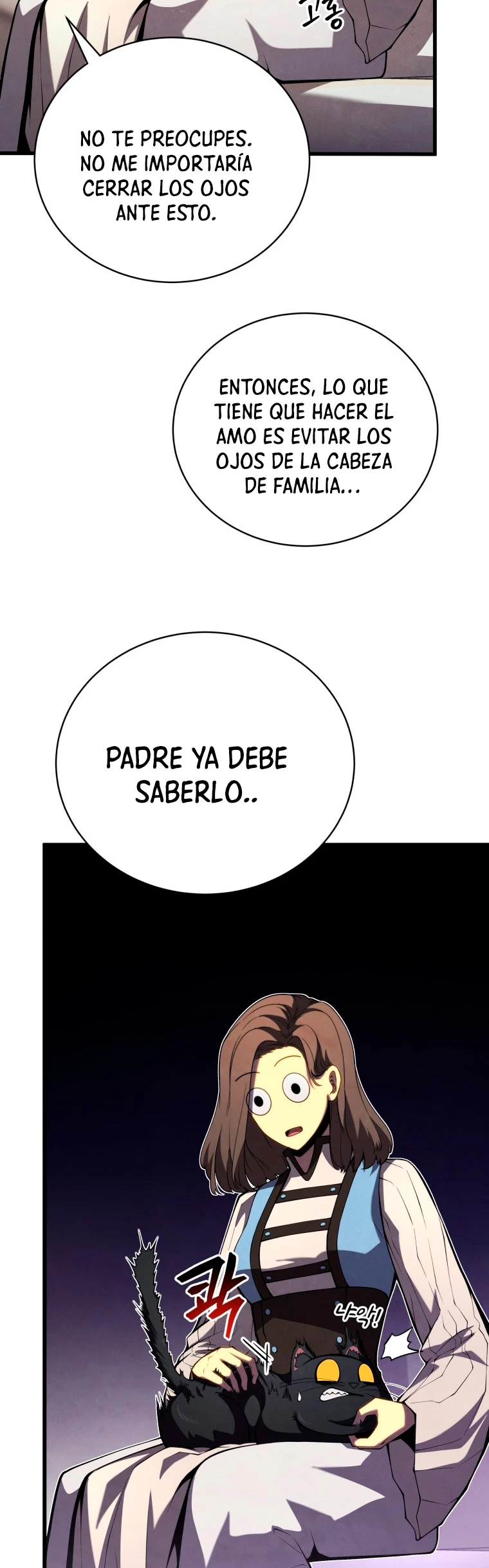 El hijo menor del maestro de la espada capítulo 58, página 35