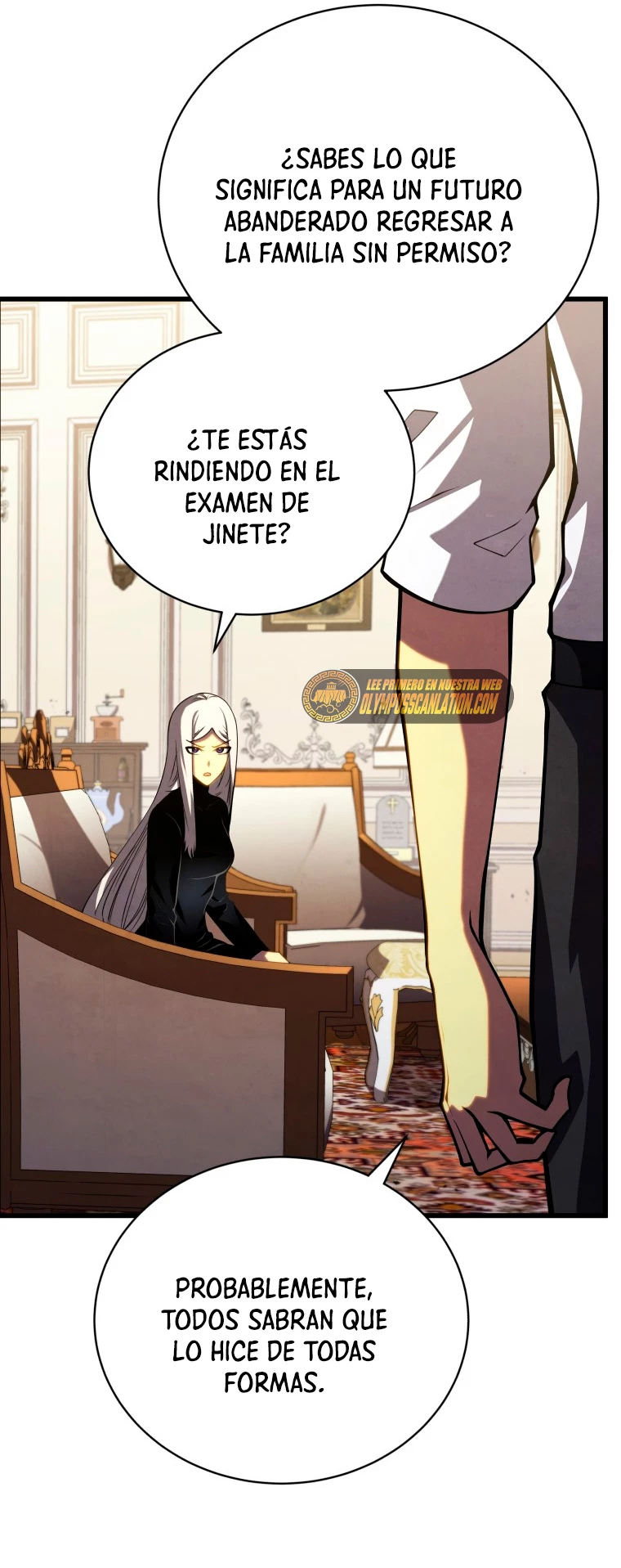 El hijo menor del maestro de la espada capítulo 58, página 42
