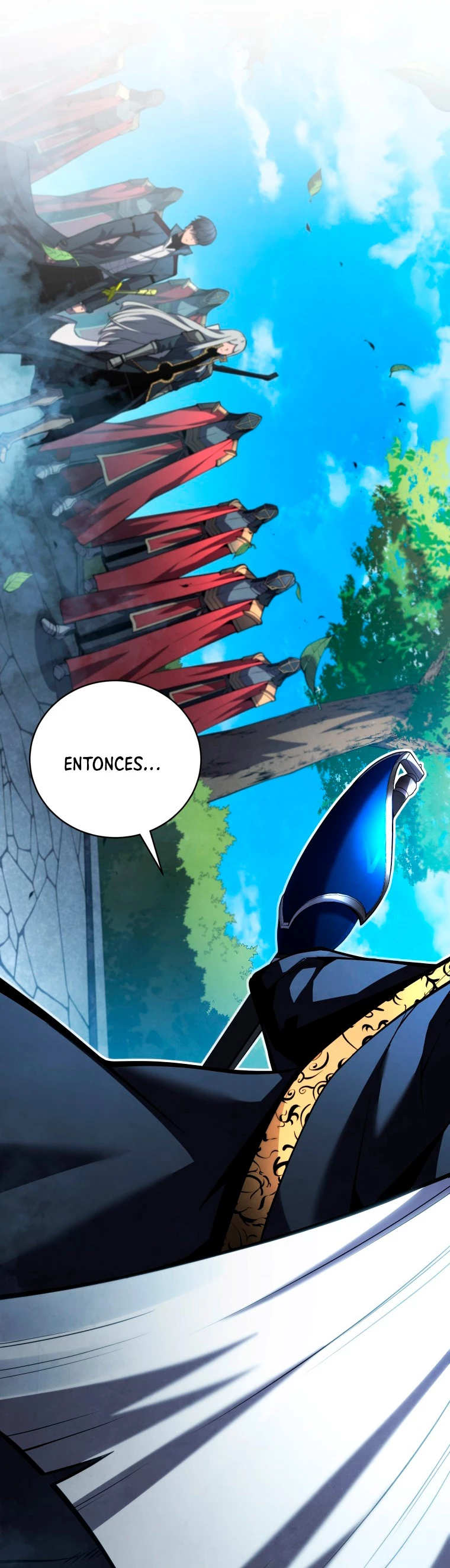 El hijo menor del maestro de la espada capítulo 58, página 56