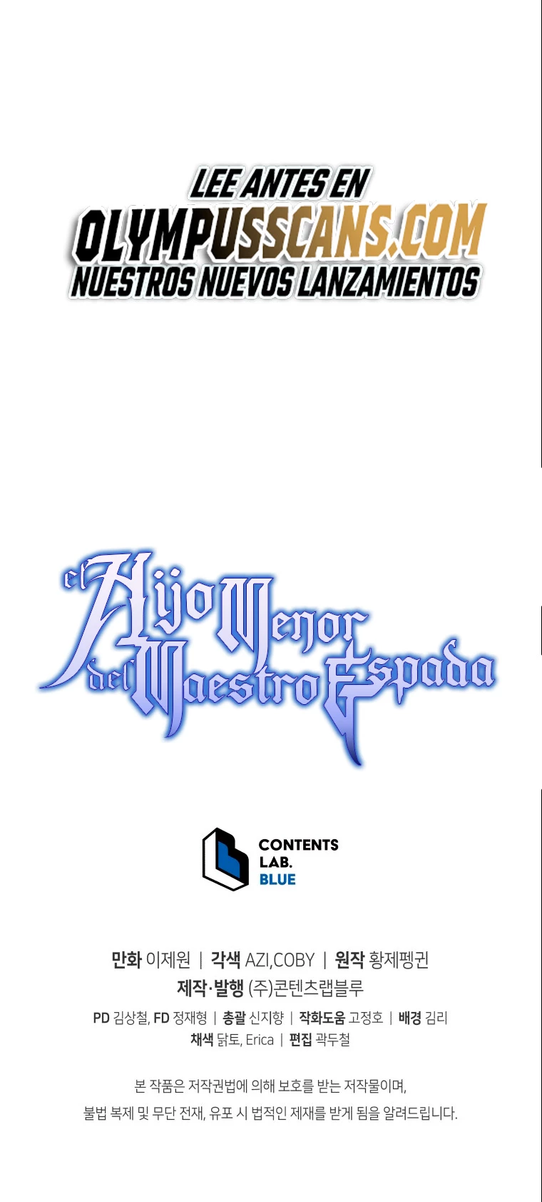 El hijo menor del maestro de la espada capítulo 59, página 58