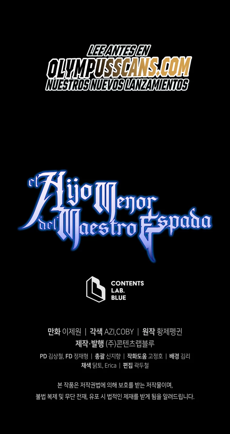 El hijo menor del maestro de la espada capítulo 60, página 72