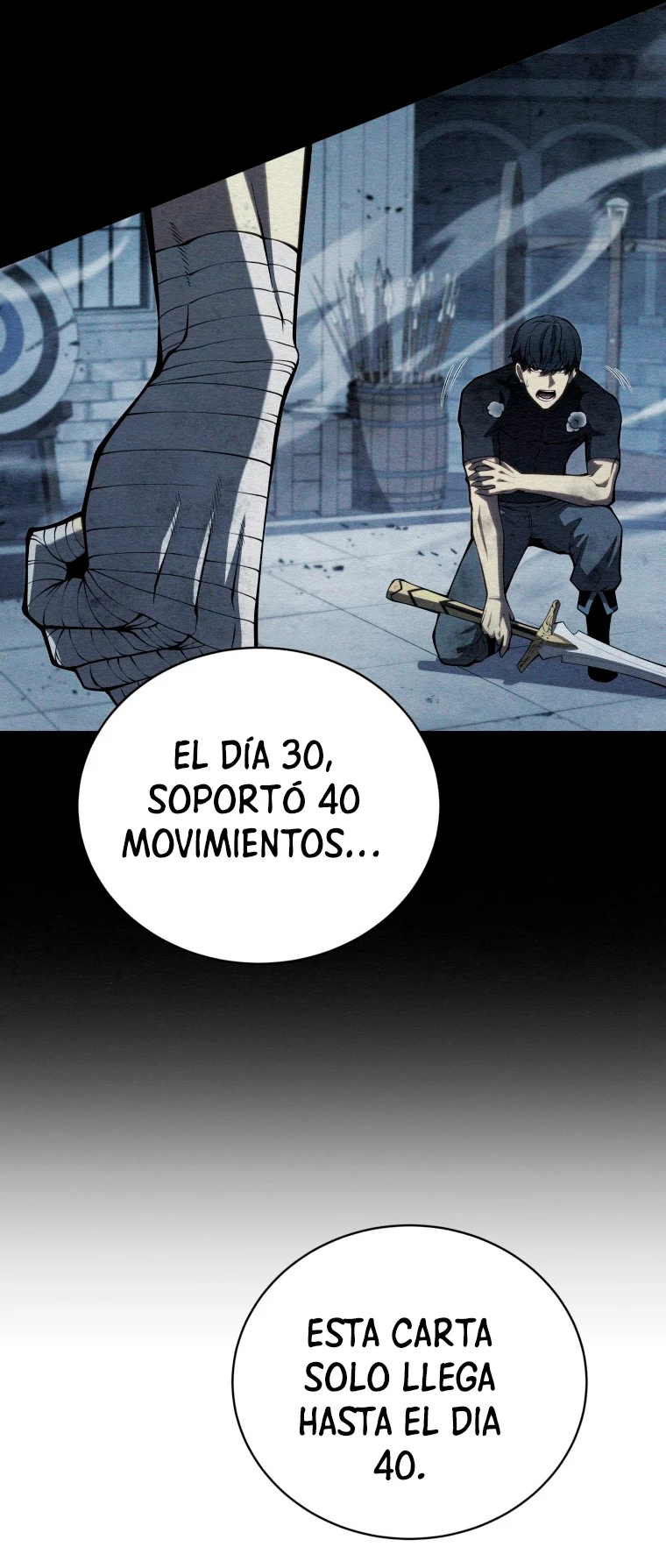 El hijo menor del maestro de la espada capítulo 62, página 29