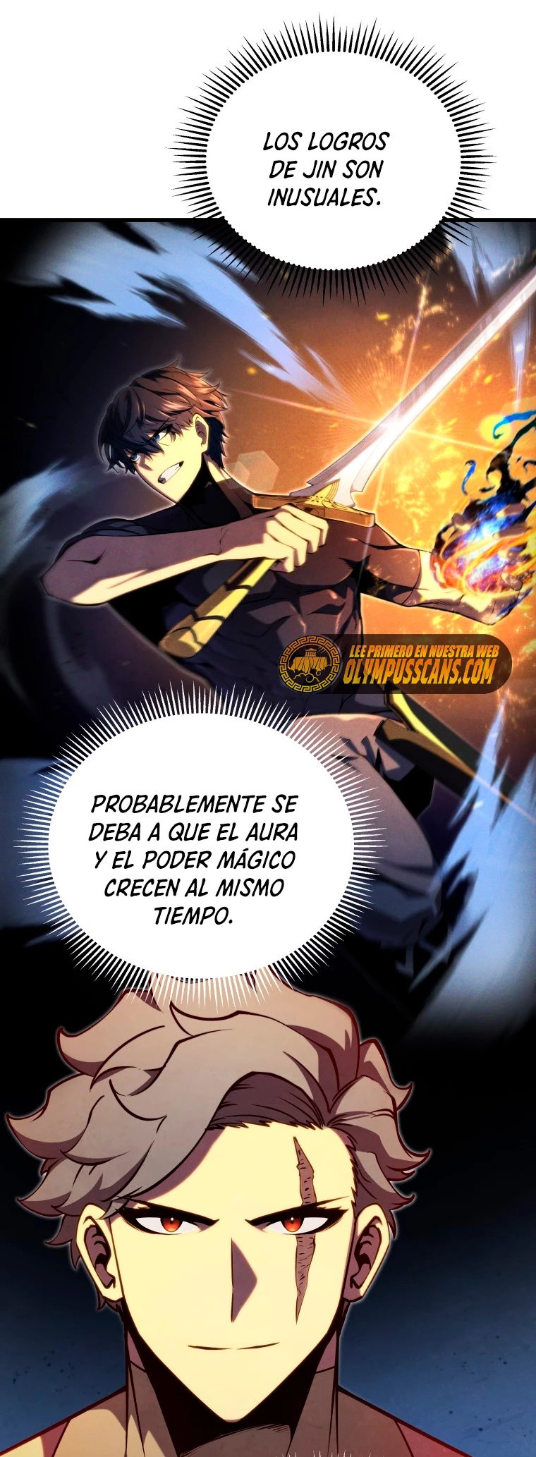 El hijo menor del maestro de la espada capítulo 62, página 56