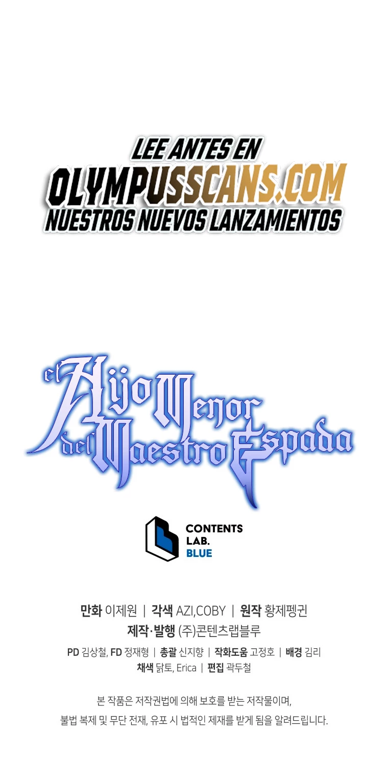 El hijo menor del maestro de la espada capítulo 62, página 70