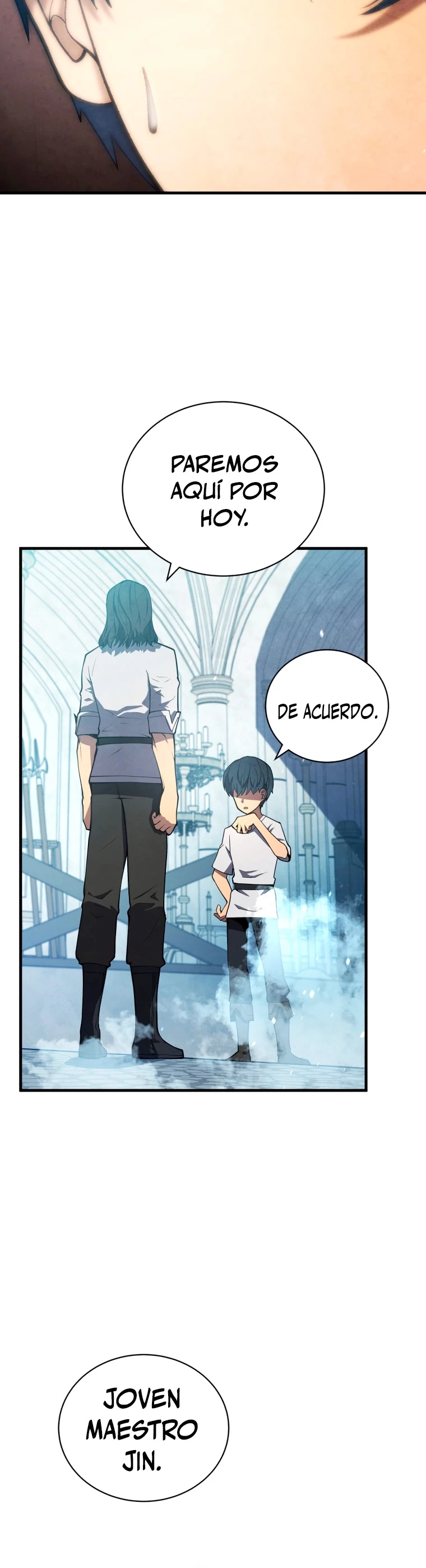 El hijo menor del maestro de la espada capítulo 8, página 13