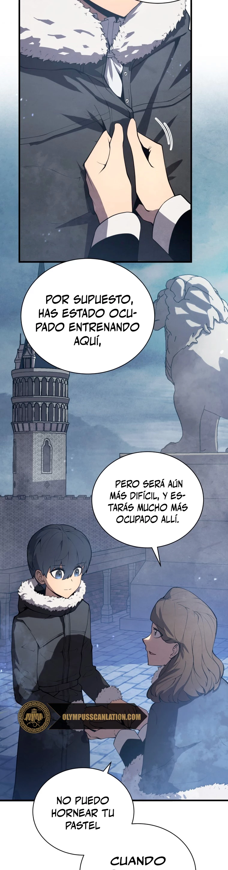 El hijo menor del maestro de la espada capítulo 8, página 46