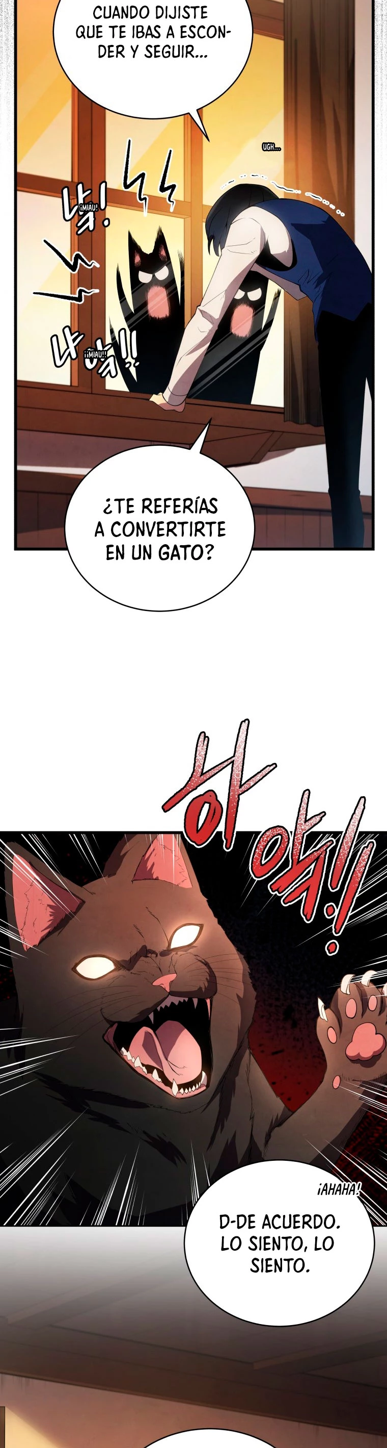 El hijo menor del maestro de la espada capítulo 10, página 39
