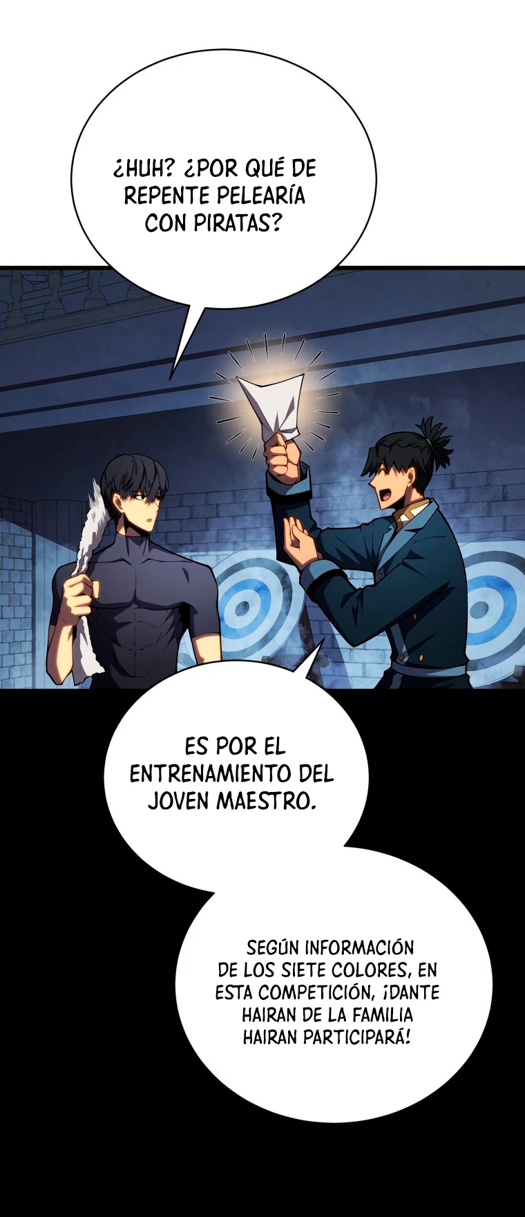 El hijo menor del maestro de la espada capítulo 65, página 46
