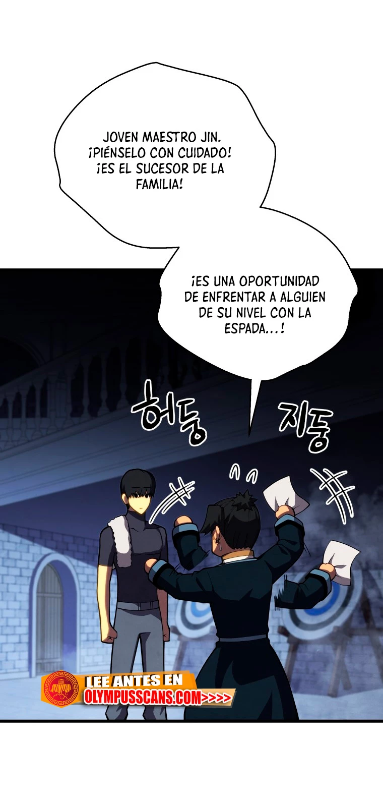 El hijo menor del maestro de la espada capítulo 65, página 50