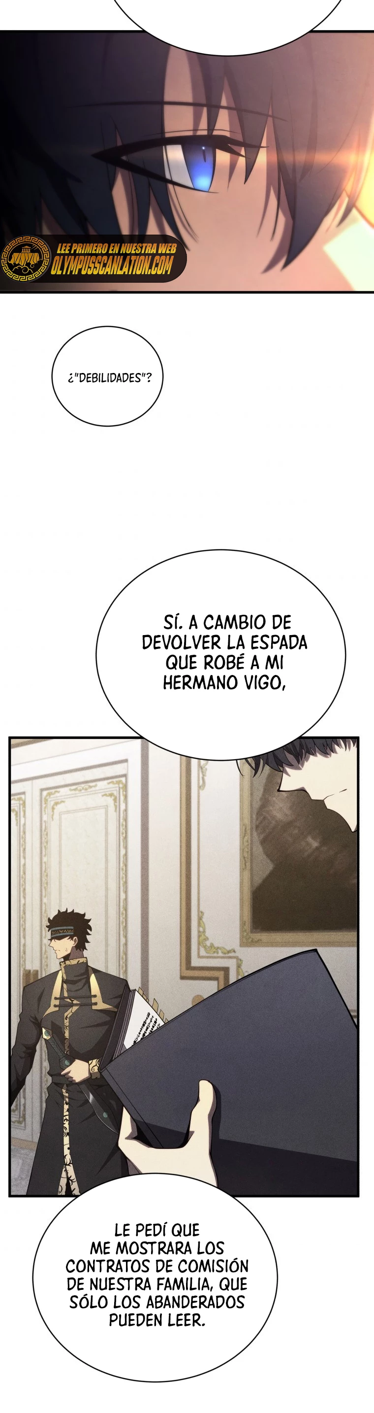 El hijo menor del maestro de la espada capítulo 32, página 38