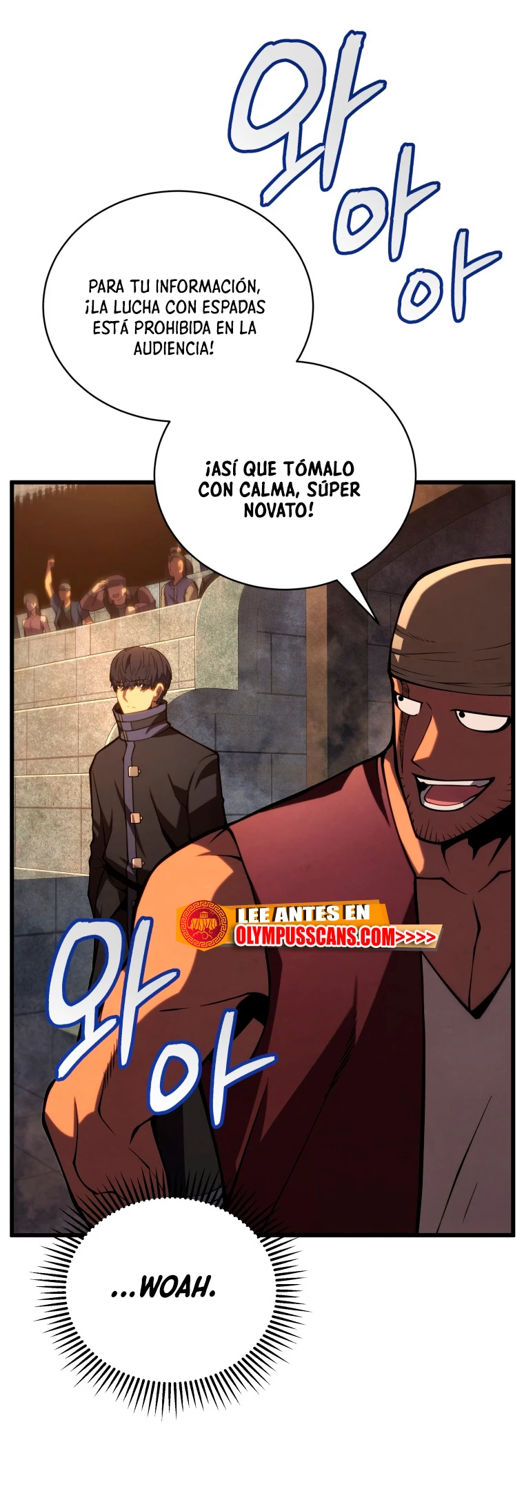 El hijo menor del maestro de la espada capítulo 66, página 54