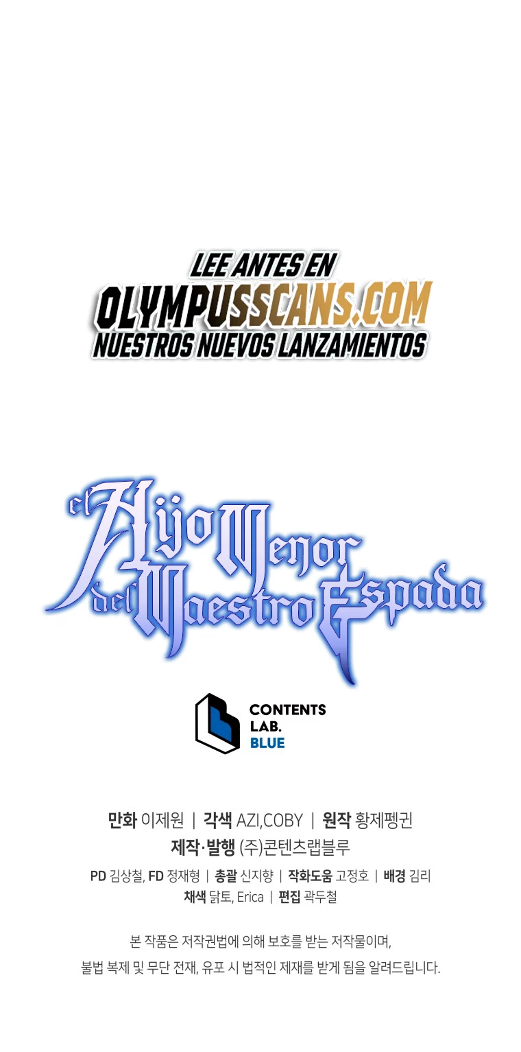 El hijo menor del maestro de la espada capítulo 68, página 64