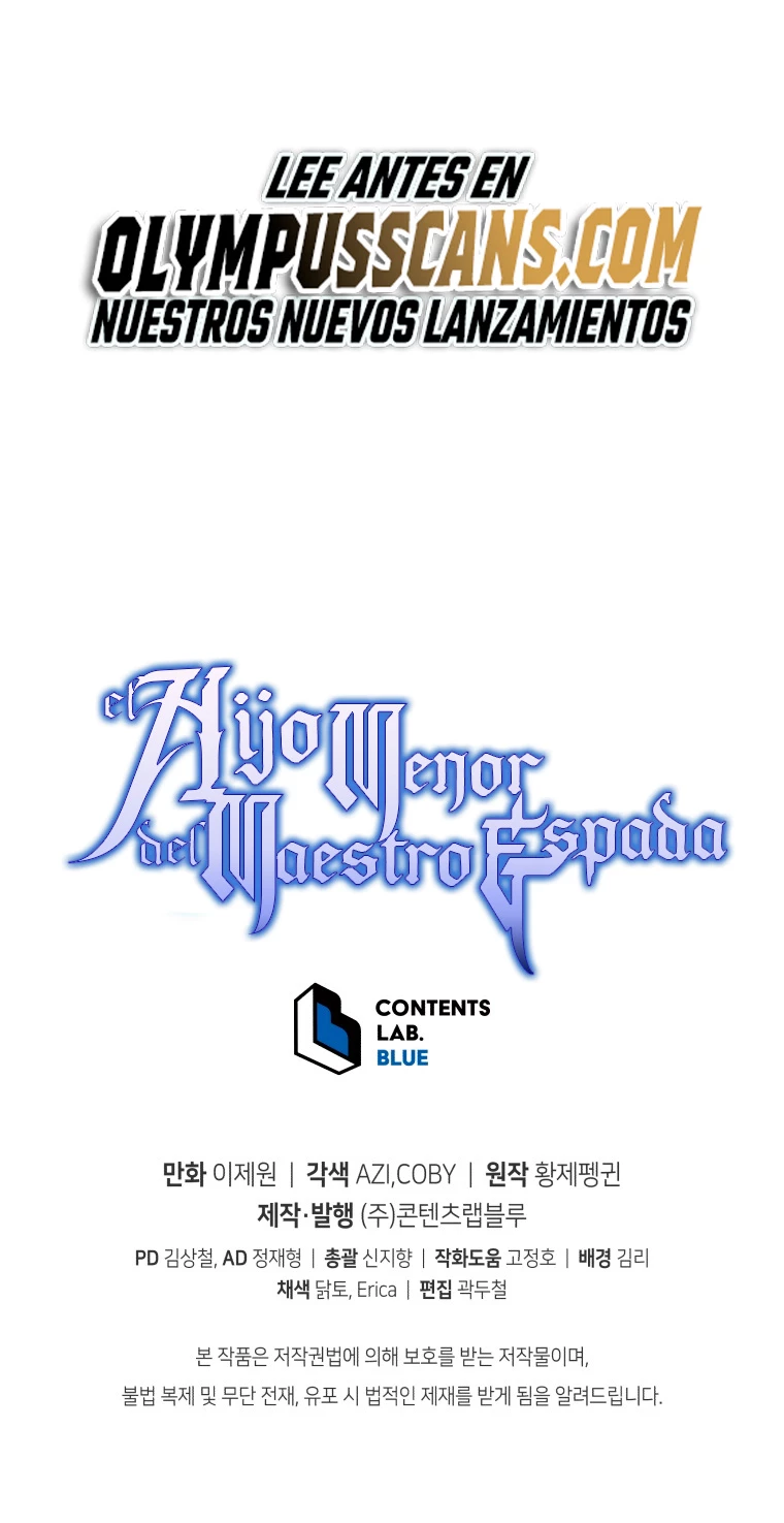 El hijo menor del maestro de la espada capítulo 74, página 74