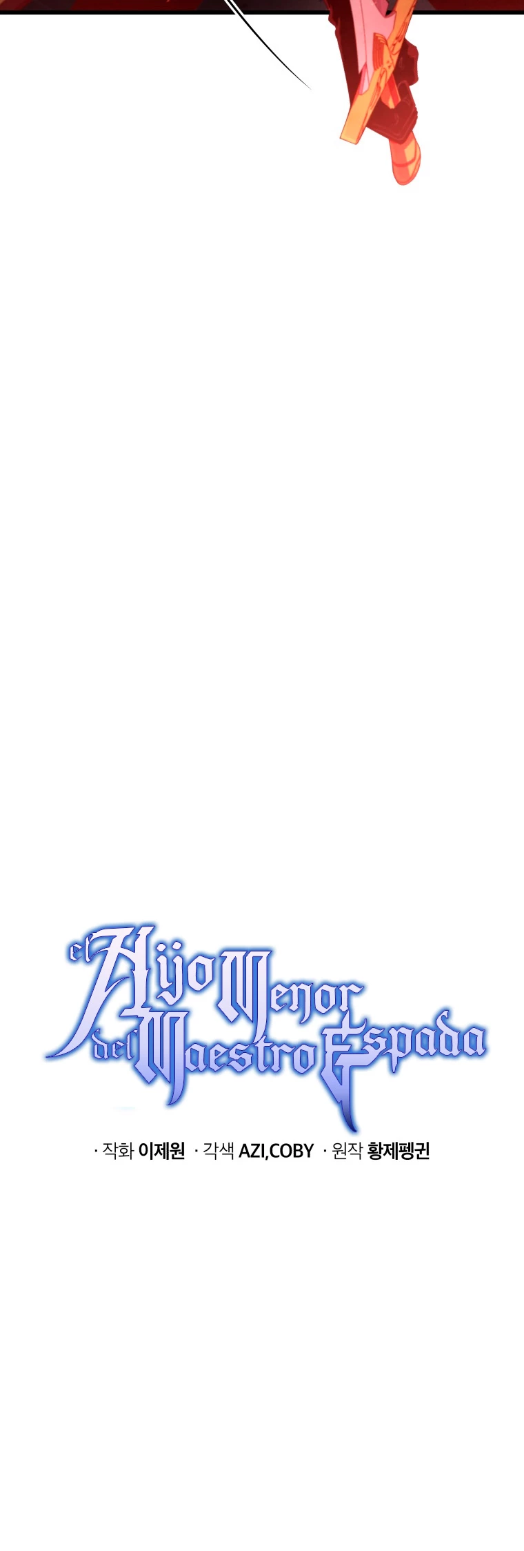 El hijo menor del maestro de la espada capítulo 76, página 32