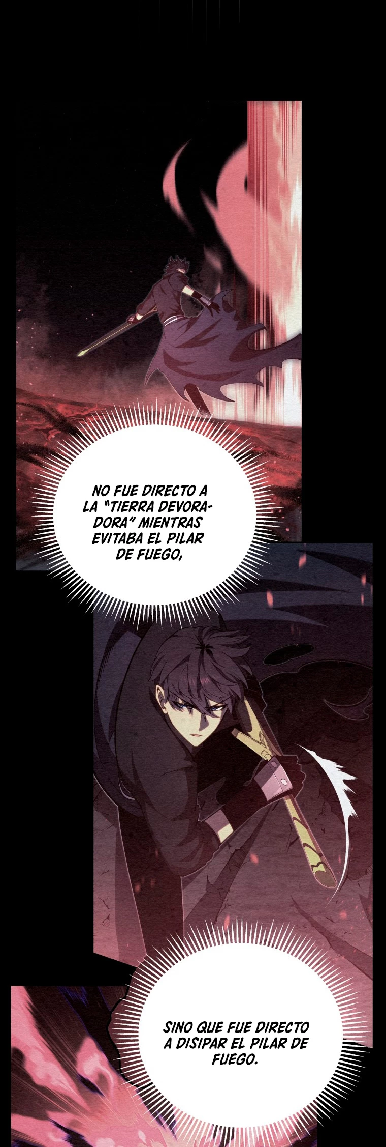 El hijo menor del maestro de la espada capítulo 77, página 55