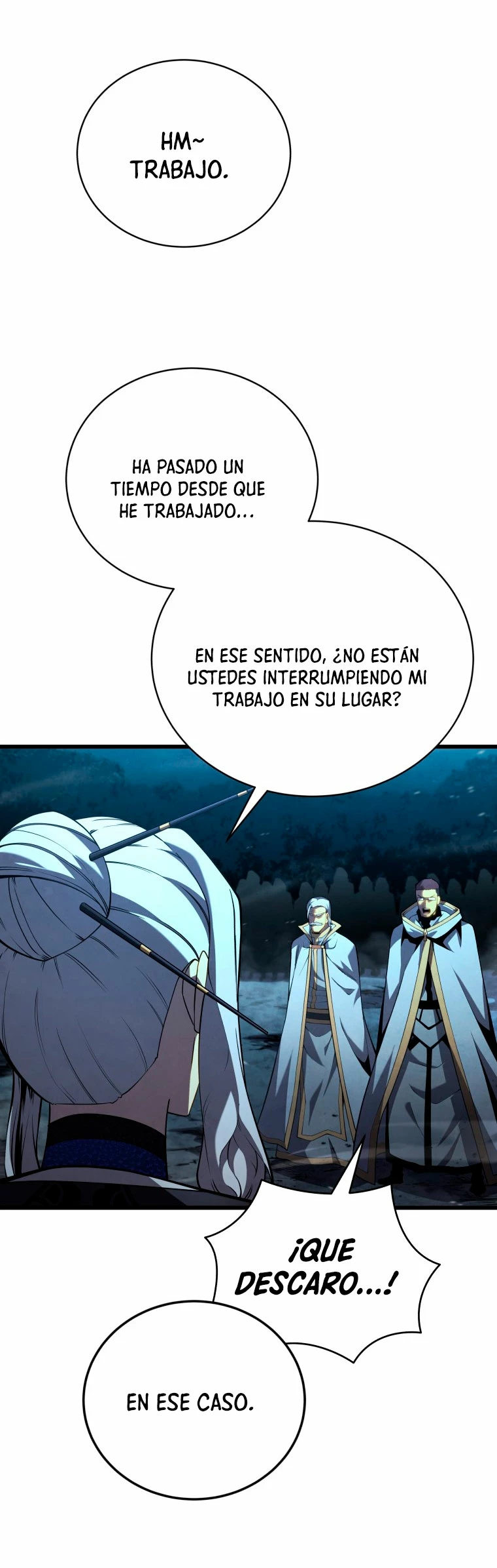 El hijo menor del maestro de la espada capítulo 82, página 49