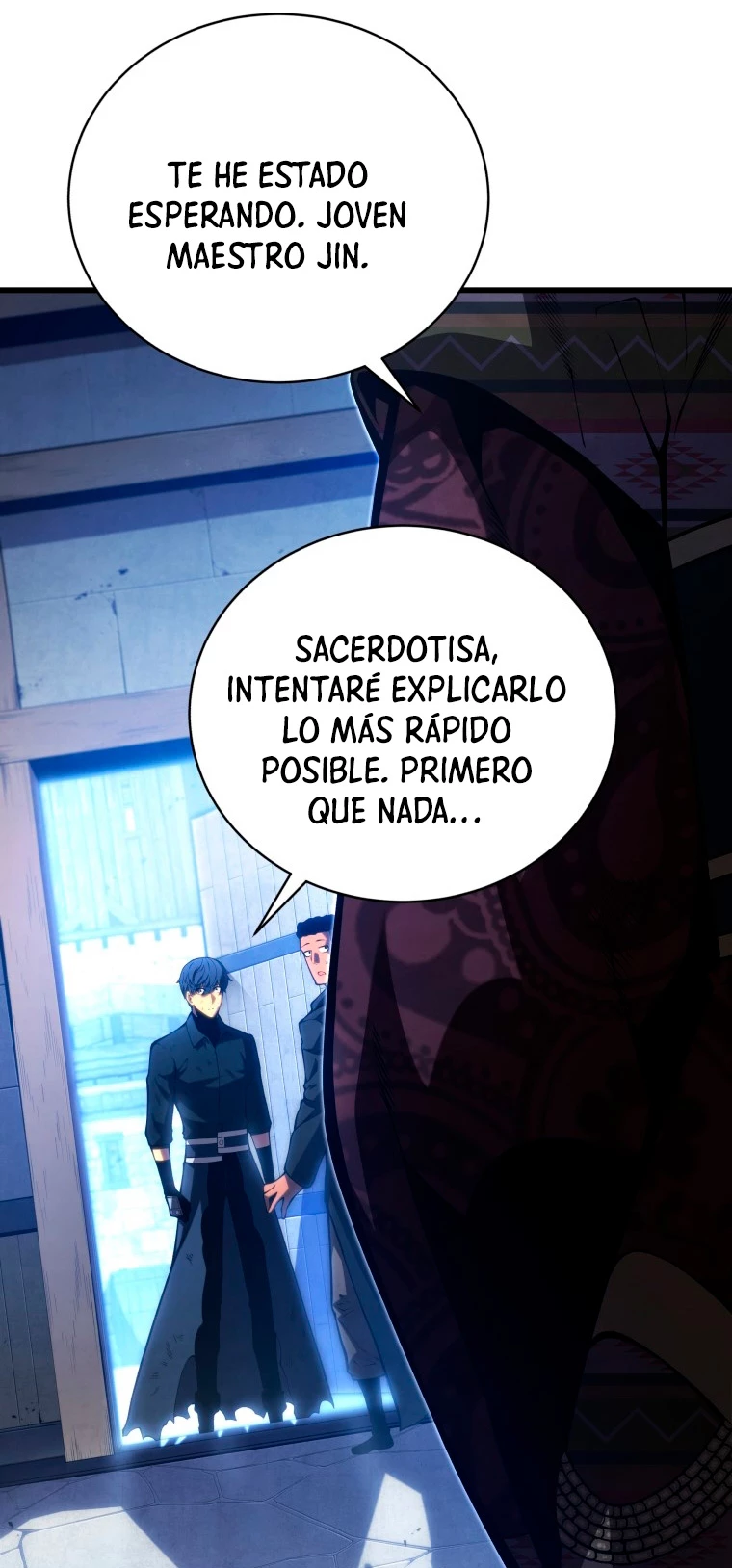 El hijo menor del maestro de la espada capítulo 84, página 34