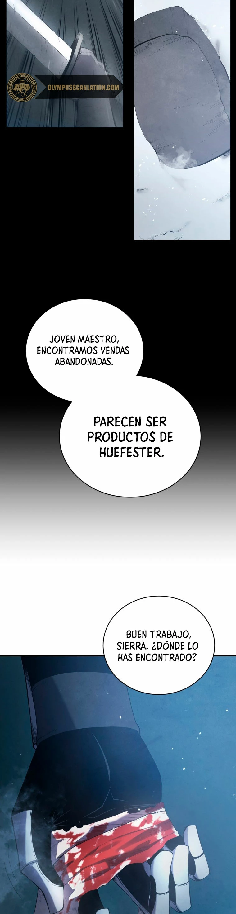 El hijo menor del maestro de la espada capítulo 16, página 21