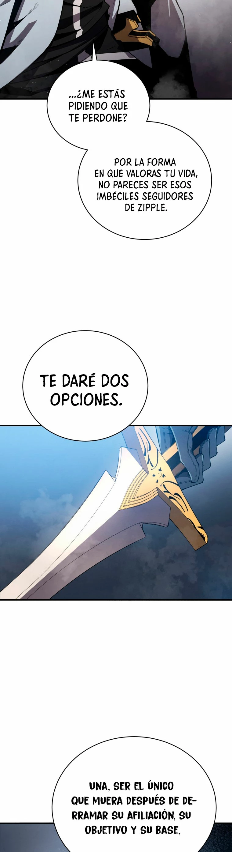 El hijo menor del maestro de la espada capítulo 16, página 36