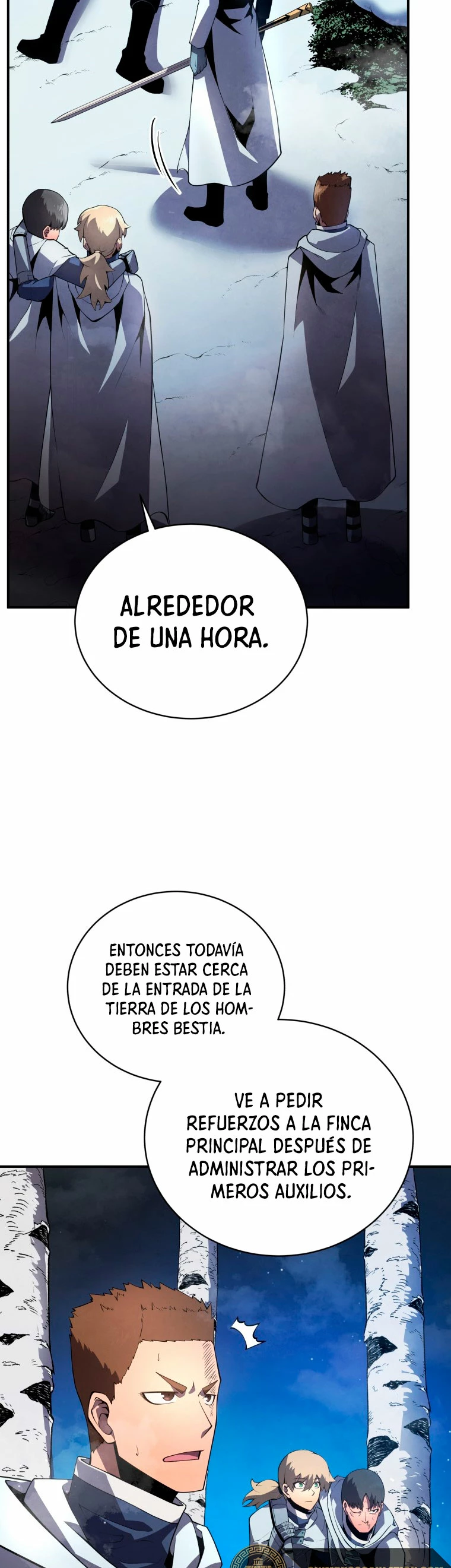 El hijo menor del maestro de la espada capítulo 16, página 46