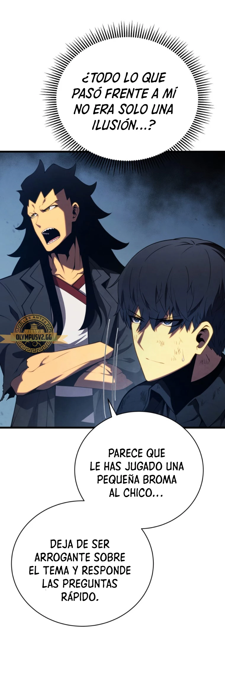 El hijo menor del maestro de la espada capítulo 87, página 35