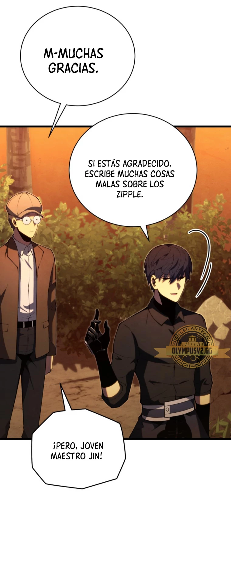 El hijo menor del maestro de la espada capítulo 88, página 50