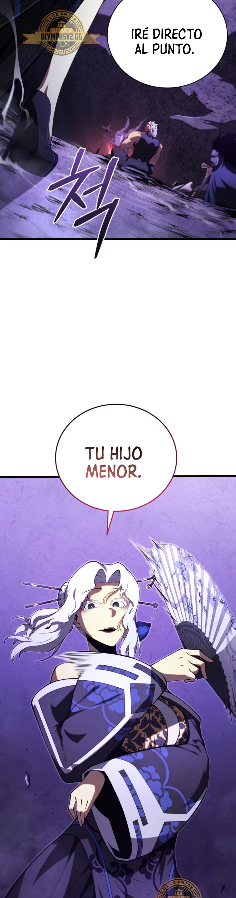 El hijo menor del maestro de la espada capítulo 88, página 74