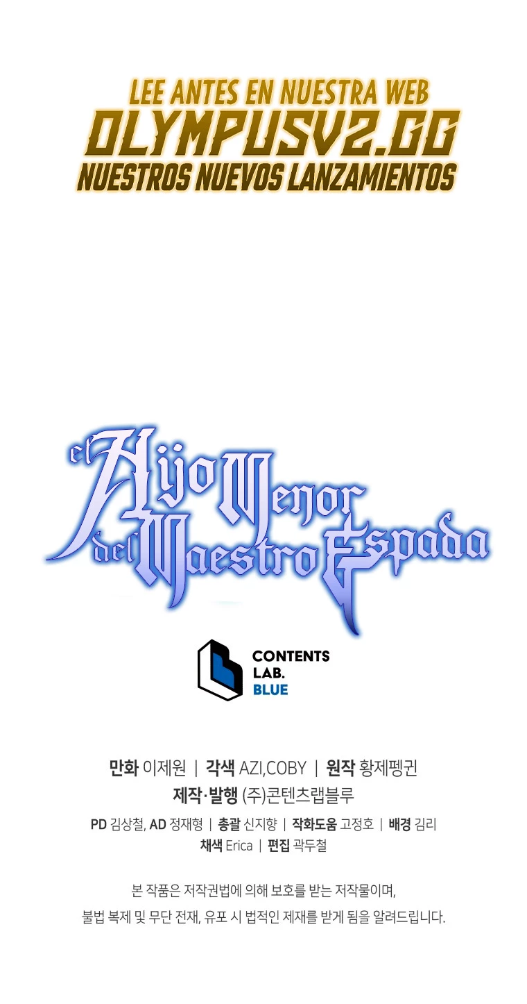 El hijo menor del maestro de la espada capítulo 92, página 64