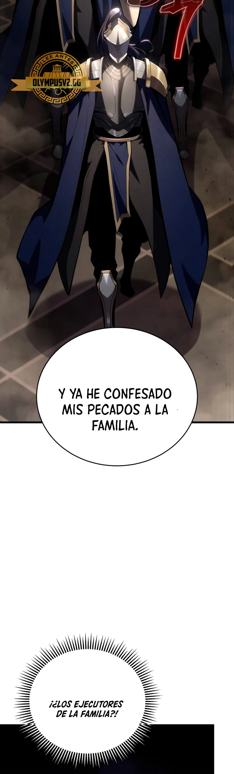 El hijo menor del maestro de la espada capítulo 96, página 55