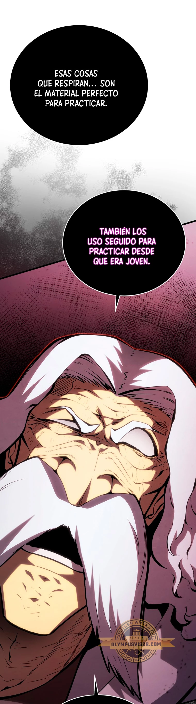 El hijo menor del maestro de la espada capítulo 100, página 57
