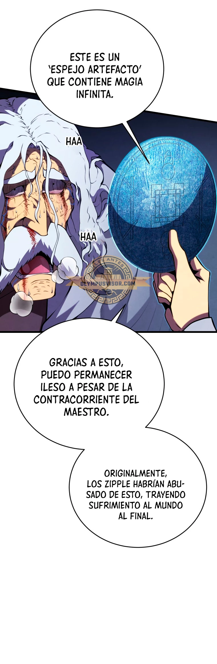 El hijo menor del maestro de la espada capítulo 100, página 69