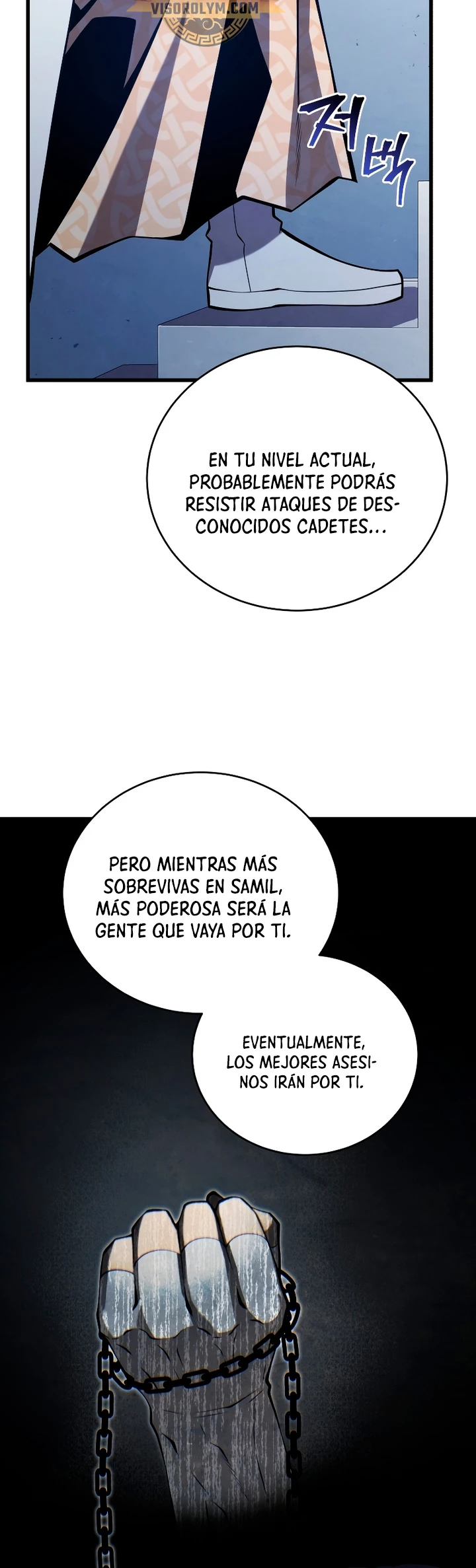 El hijo menor del maestro de la espada capítulo 102, página 19