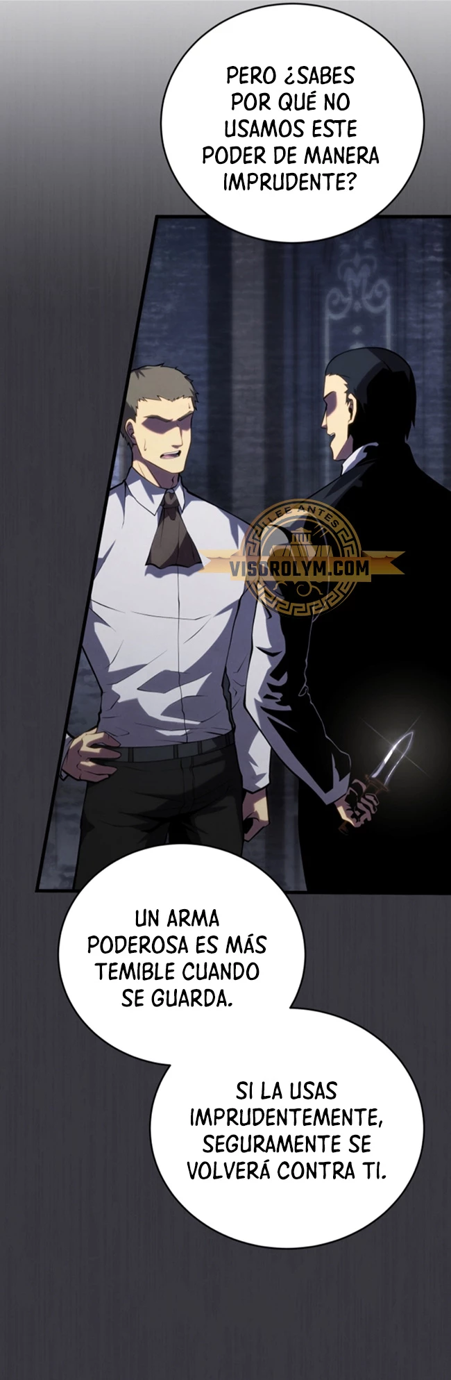 El hijo menor del maestro de la espada capítulo 105, página 53