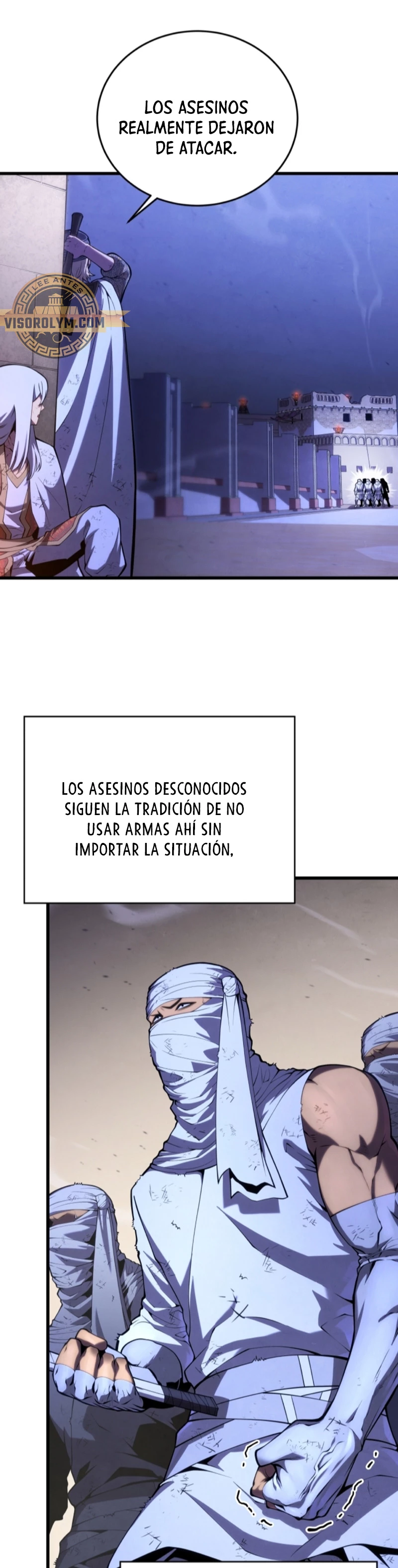 El hijo menor del maestro de la espada capítulo 107, página 37