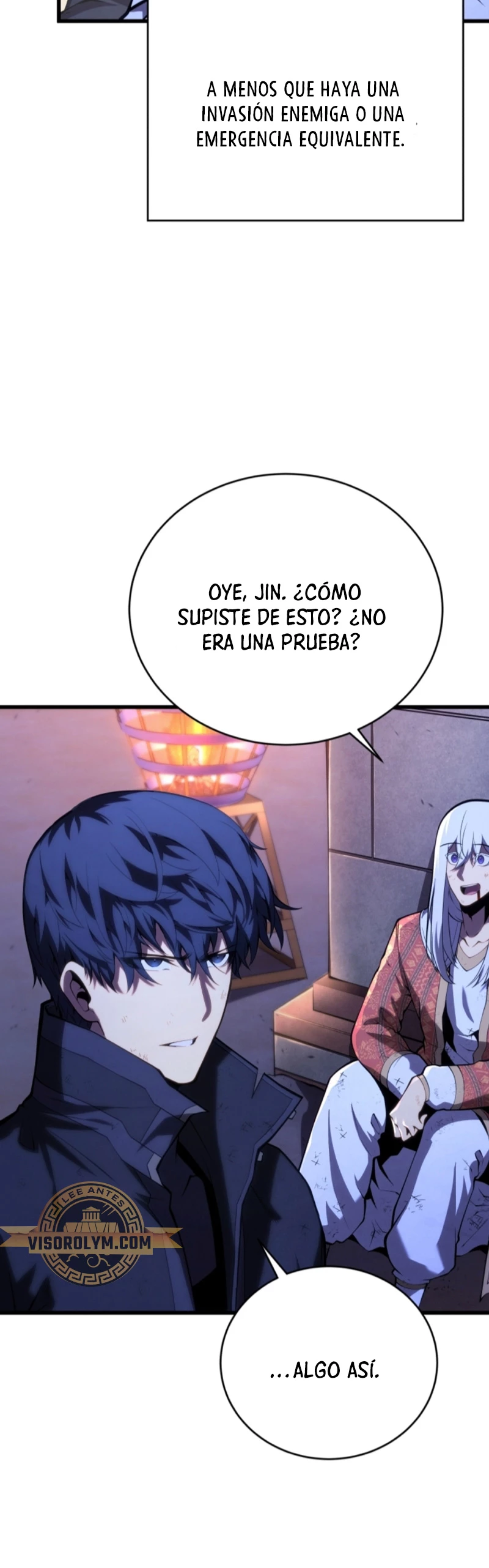 El hijo menor del maestro de la espada capítulo 107, página 38