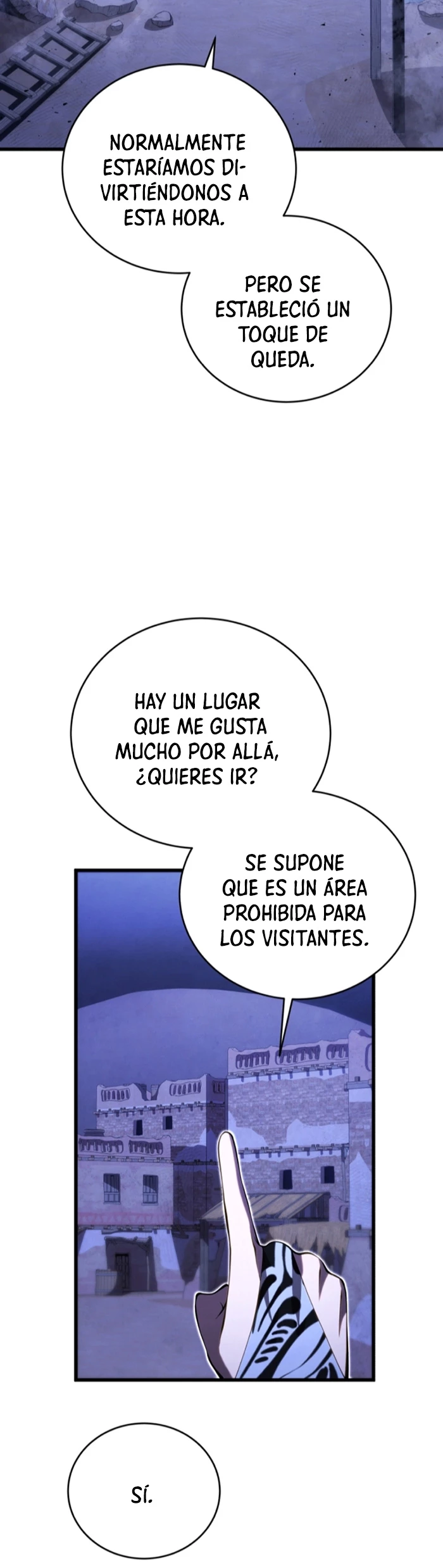 El hijo menor del maestro de la espada capítulo 110, página 4