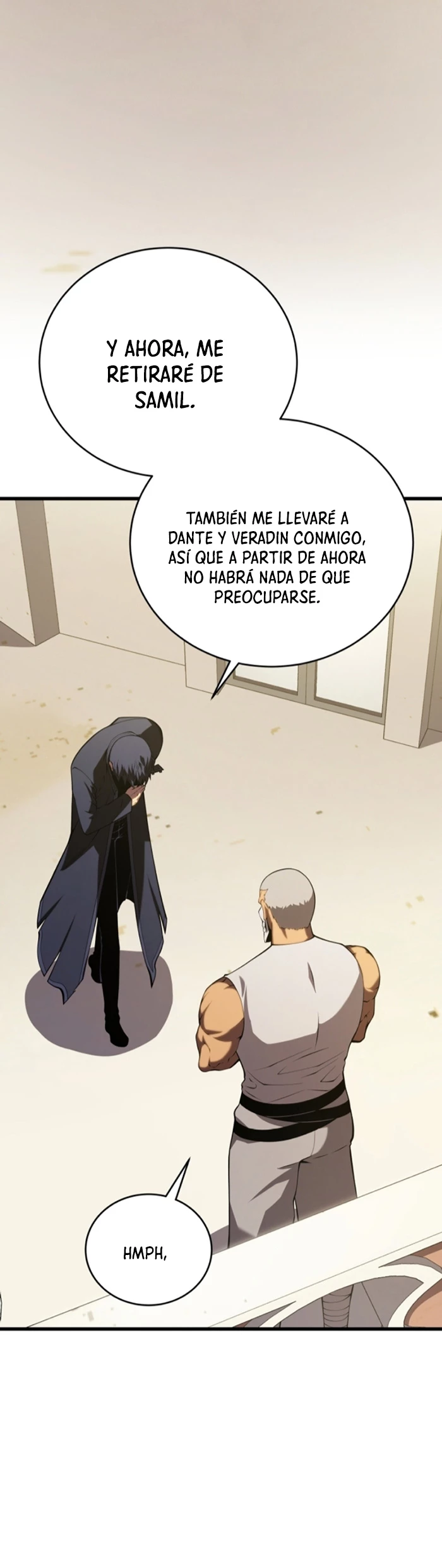 El hijo menor del maestro de la espada capítulo 110, página 56