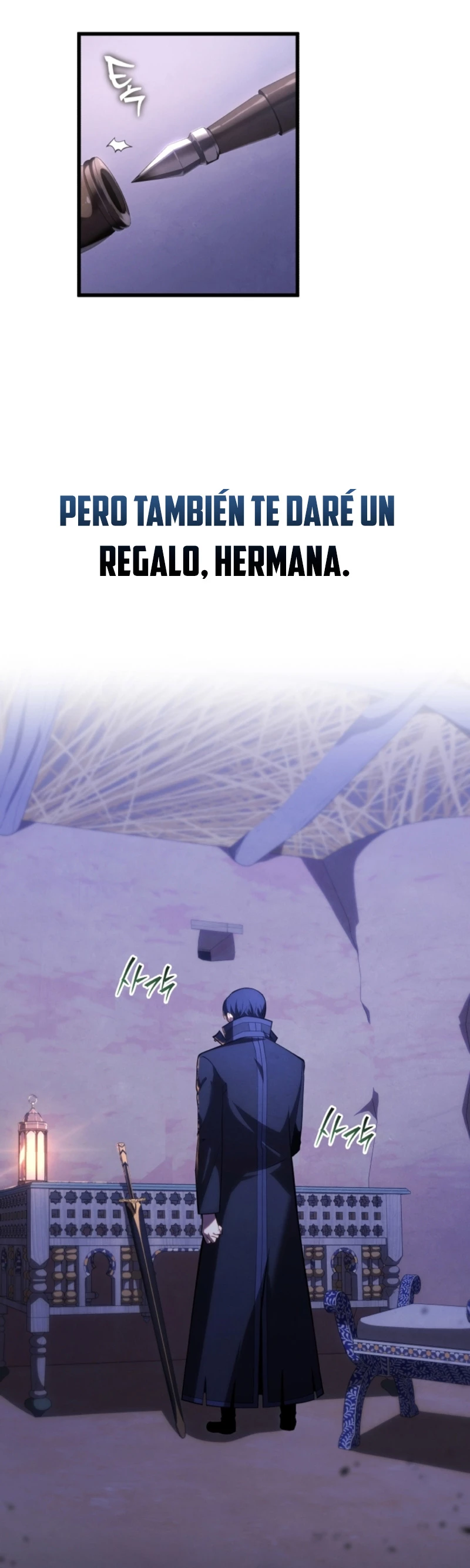 El hijo menor del maestro de la espada capítulo 111, página 40