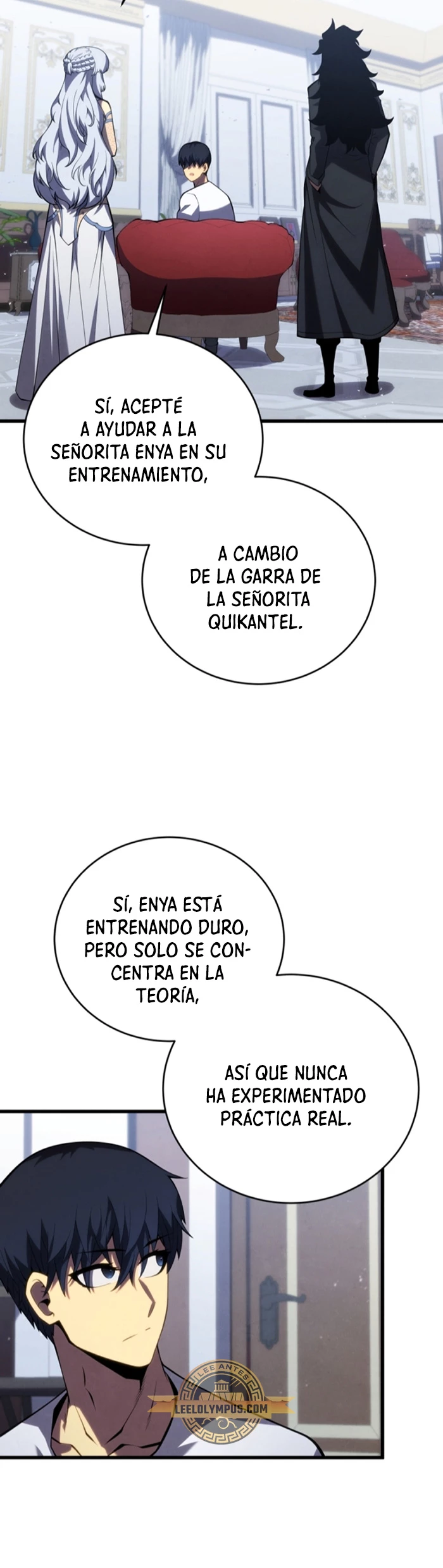 El hijo menor del maestro de la espada capítulo 112, página 46