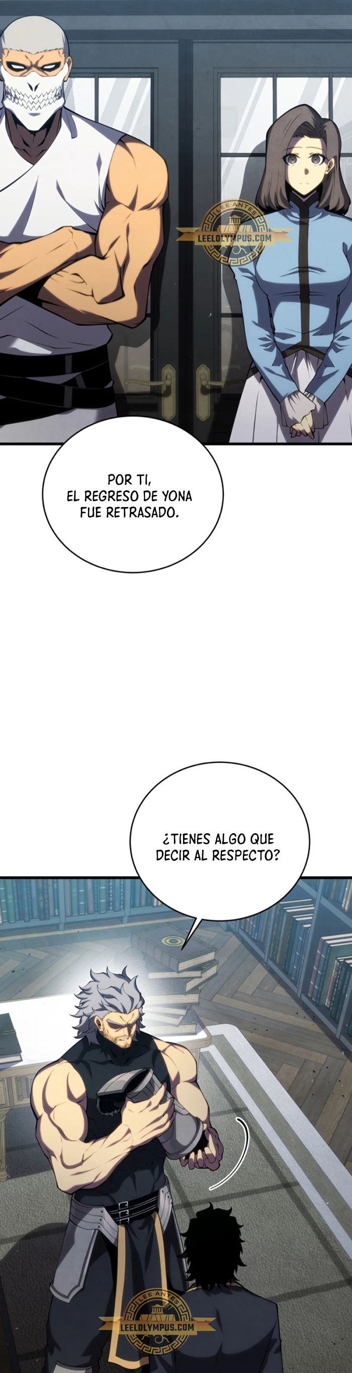 El hijo menor del maestro de la espada capítulo 112, página 58