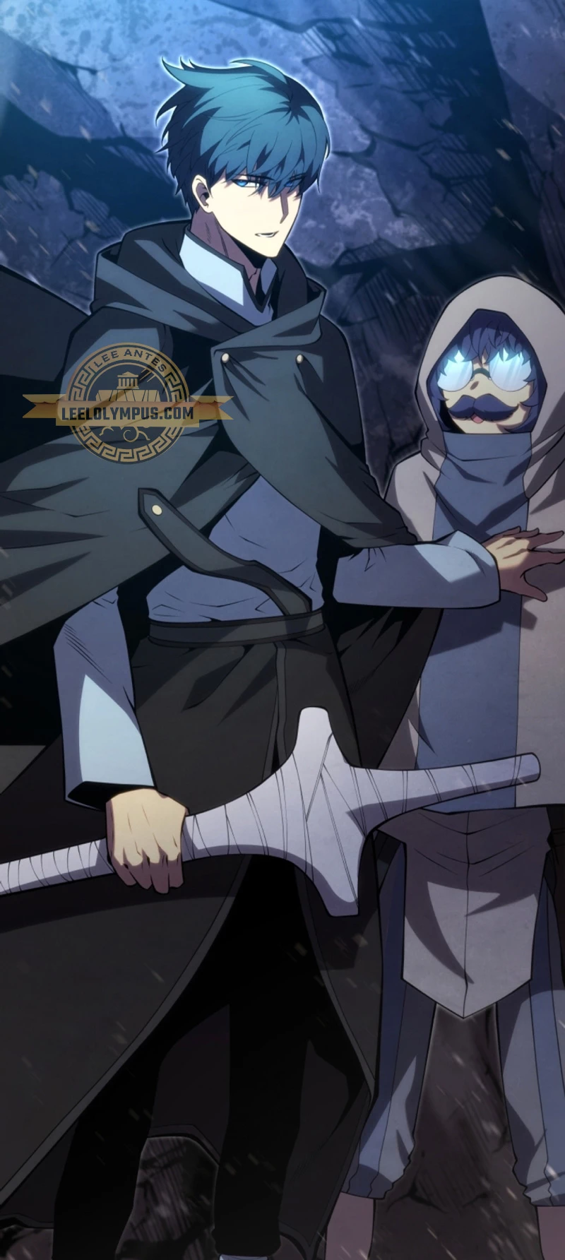 El hijo menor del maestro de la espada capítulo 115, página 55