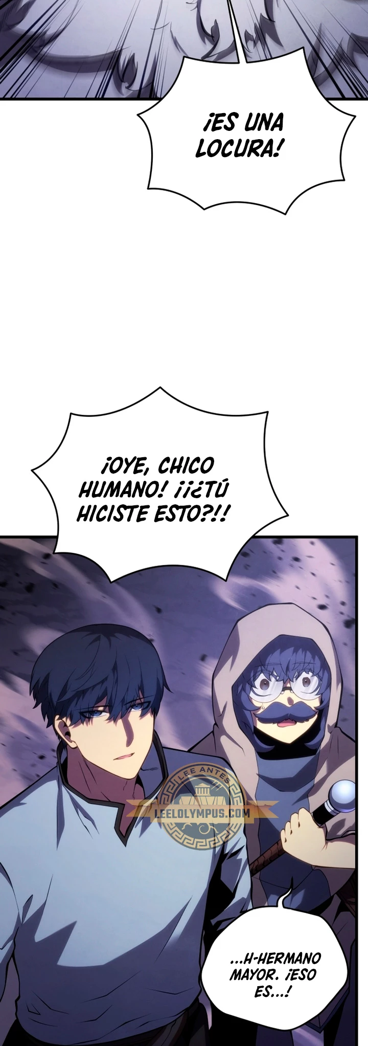 El hijo menor del maestro de la espada capítulo 116, página 37