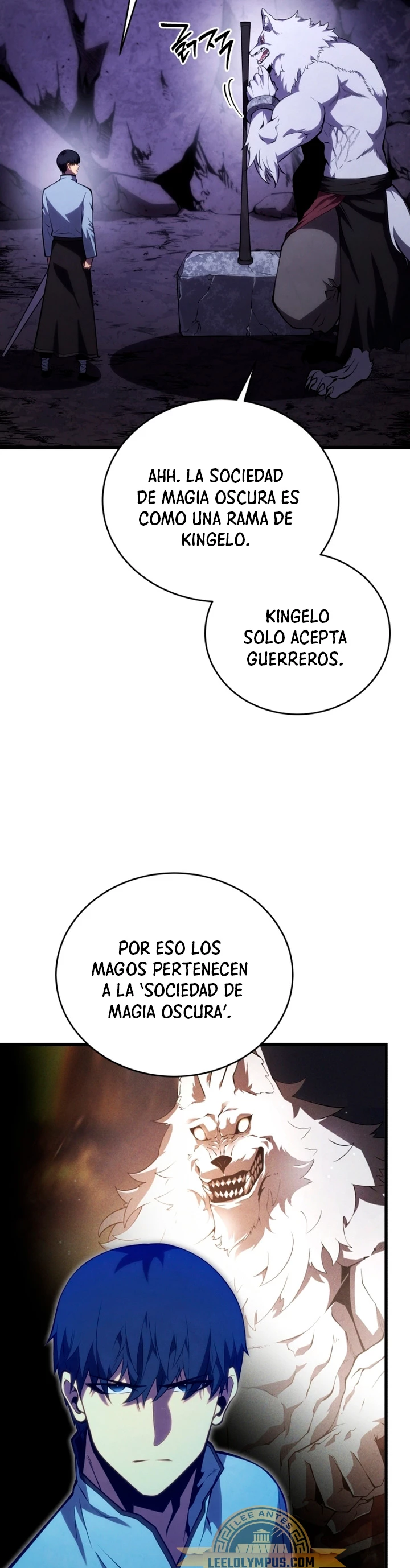 El hijo menor del maestro de la espada capítulo 116, página 46