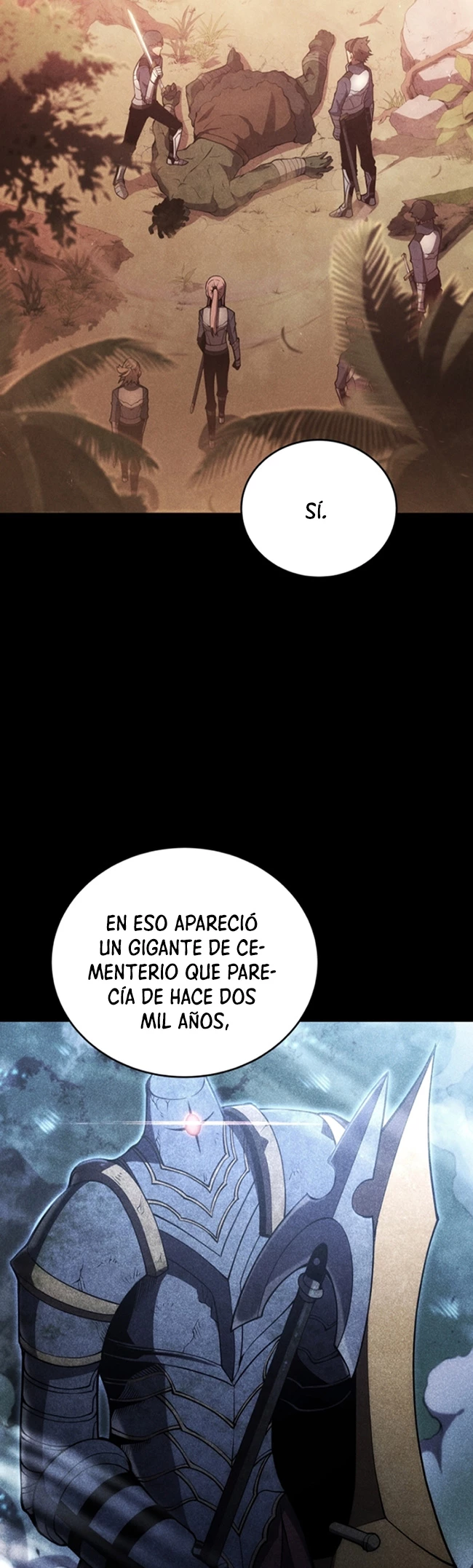 El hijo menor del maestro de la espada capítulo 120, página 51