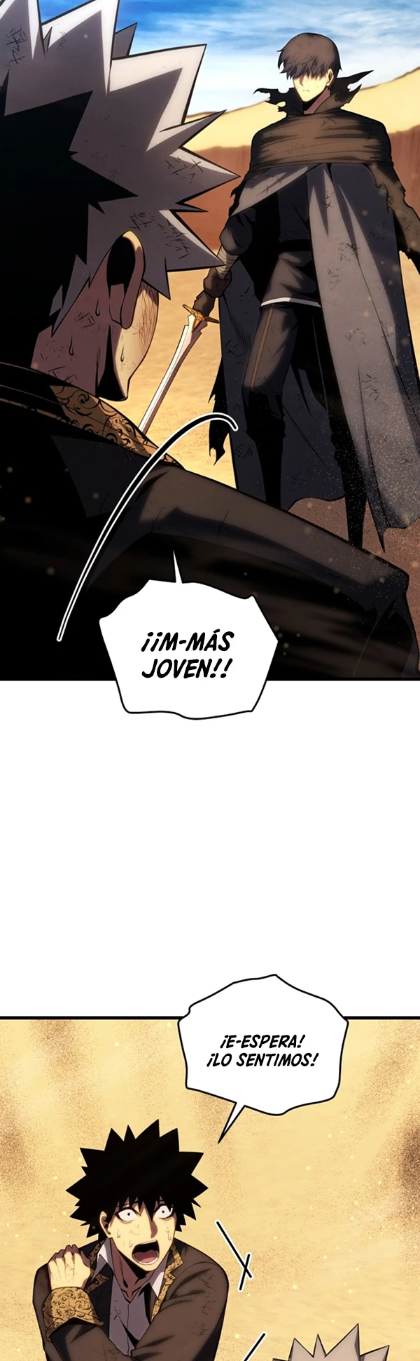 El hijo menor del maestro de la espada capítulo 122, página 54