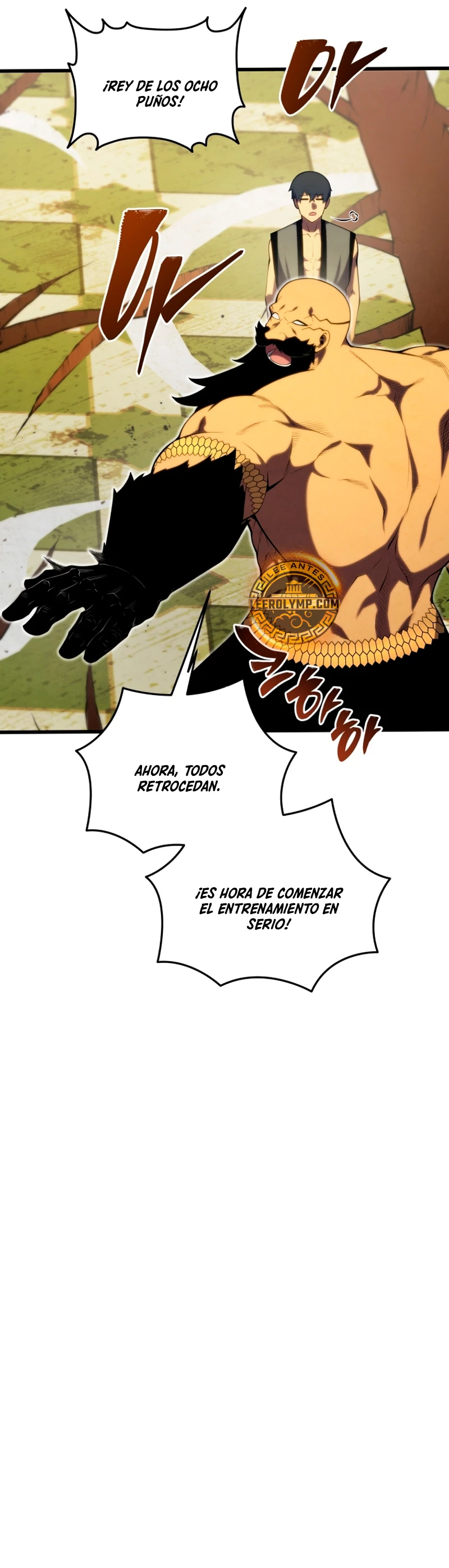 El hijo menor del maestro de la espada capítulo 128, página 34